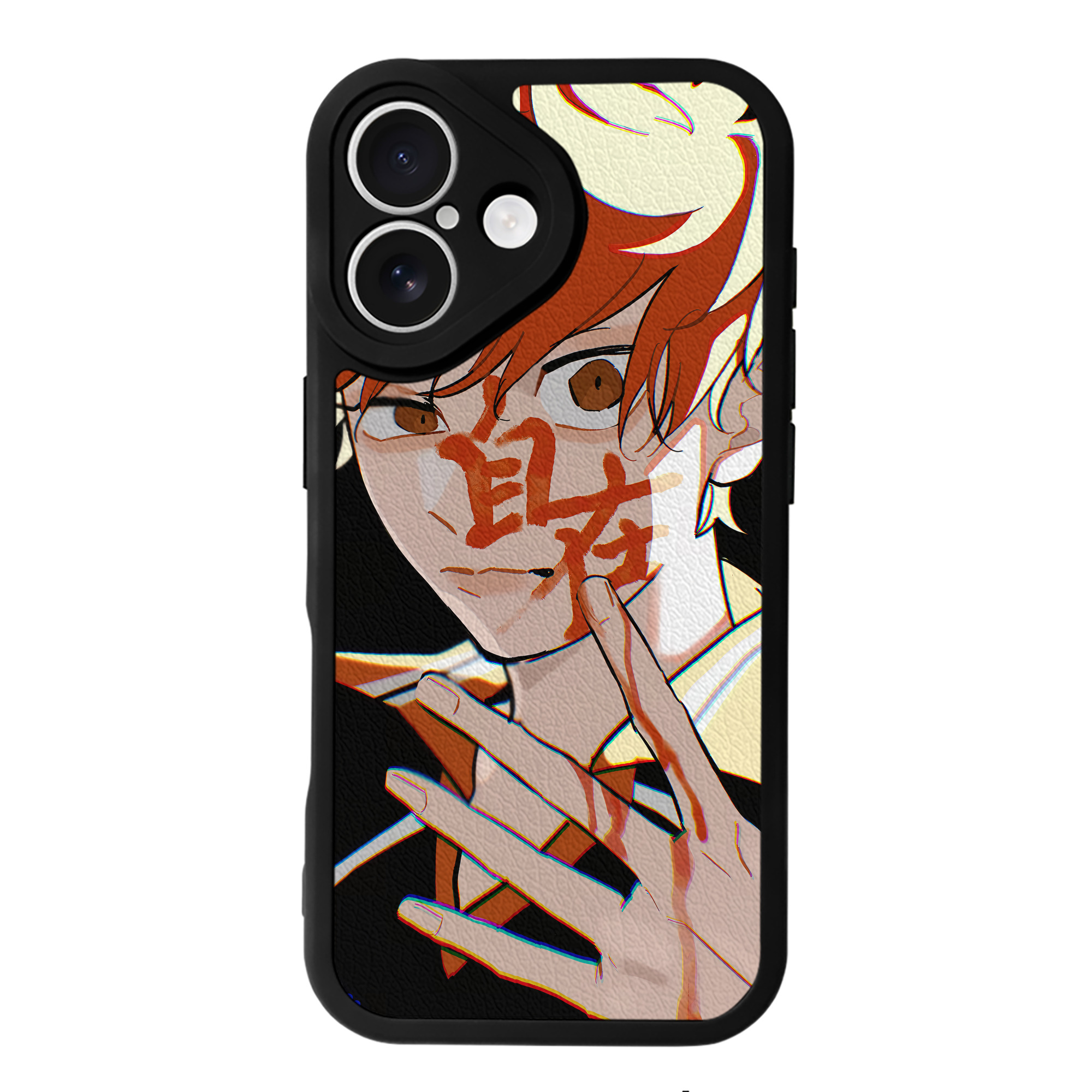 （画像用） ハイキュー!! Haikyu!! 【iPhone 16シリーズ対応】シリコンスマホケース（レザー調） 材質：シリコン